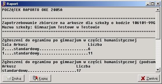 rys. 17b UWAGA: Plik raportu jest generowany tylko dla sprawdzianu i egzaminu gimnazjalnego.