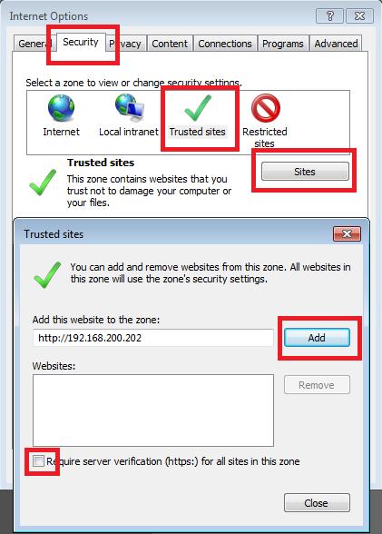 compatibility (Tools -> Compatibility View Settings, click Add).