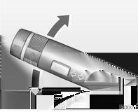 Oświetlenie 123 Usterka systemu adaptacyjnego oświetlenia drogi Gdy zostanie wykryta usterka w systemie adaptacyjnego oświetlenia drogi, aby zapobiec oślepianiu kierowców jadących z naprzeciwka,