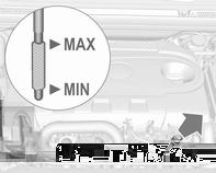 198 Pielęgnacja samochodu Poziom oleju nie może przekraczać oznaczenia MAX na wskaźniku.