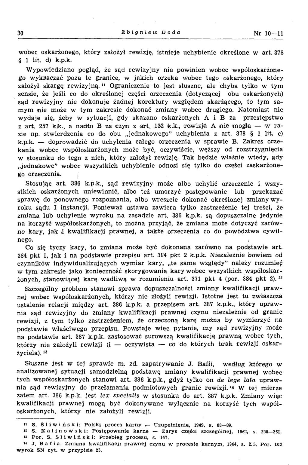 30 Zbigniew Doda Nr 10 11 w obec oska