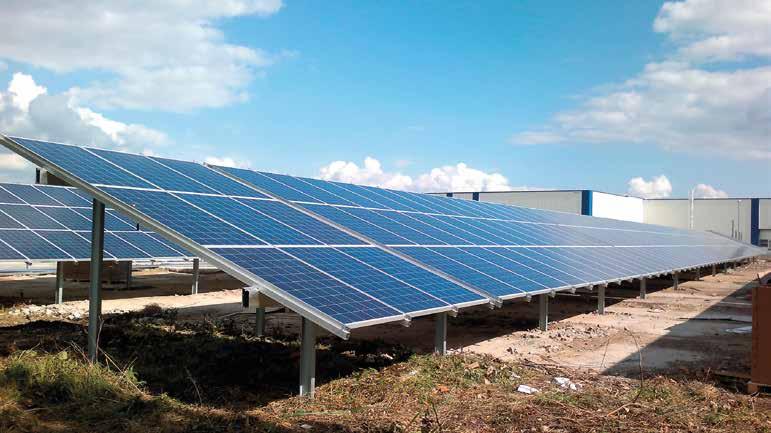 Park Solarny w Tangerműnde o wielkości mocy 1.5 MW zbudowaliśmy w kilka dni dzięki rewolucyjności tego systemu montażowego.
