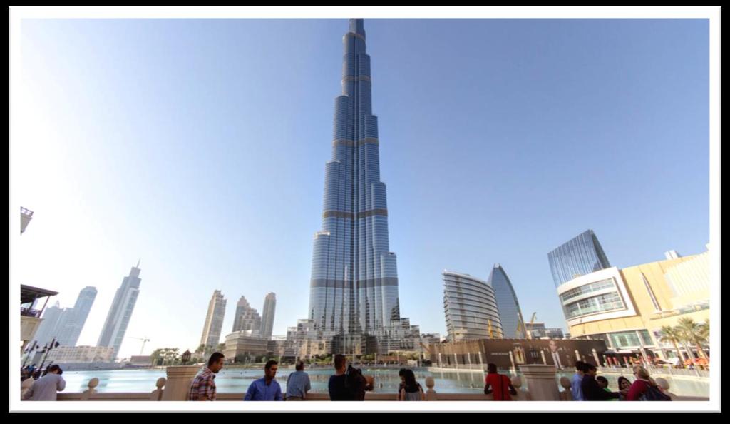 Najwyższe drapacze chmur Najwyższe drapacze chmur Burj Dubai Mimo że jeszcze nie został ukończony, od 24 lipca 2007 r. jest najwyższym drapaczem chmur 26 na świecie.