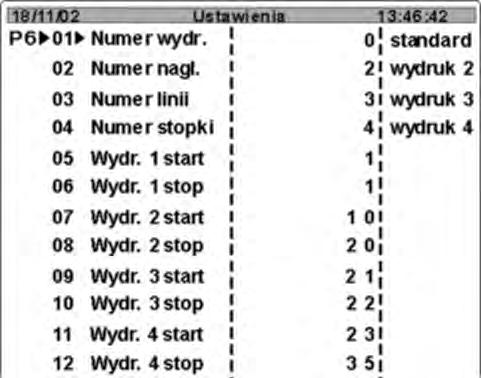 7.6.6. Wydruki niestandardowe w modzie suszenia Schemat tworzenia wydruków niestandardowych dla funkcji suszenia, jest