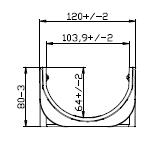 KORYTKO + RUZT A15 125 C250 400 E600 F900 A15 A15 IGT 100 KORYTKO + RUZT TORA-RAIN IGT IGT 100 =100 =120 (mb)