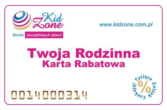 Do każdego egzemplarza KidZone Quality Magazine będzie dołączony wyjątkowy bonus karta rabatowa KidZone o wartości 121 zł/szt!