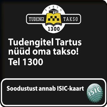 MATERJAL Ehitusliku saematerjali müük otse tootjalt. Tasuta transport Tartus! Tel 5656 4624. KINNISVARA OST 1-toal korter. Tel 503 2345. 2-3-toal korter. Tel 5561 4114.