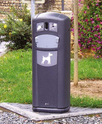 Kosze na śmieci i Toalety dla psów Retriever City Retriever City to produkt 2 w 1, łączący wolnostojącą