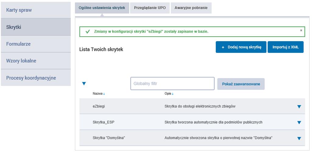 Krok 3 Zatwierdzamy zmiany klikając na przycisk Zapisz.