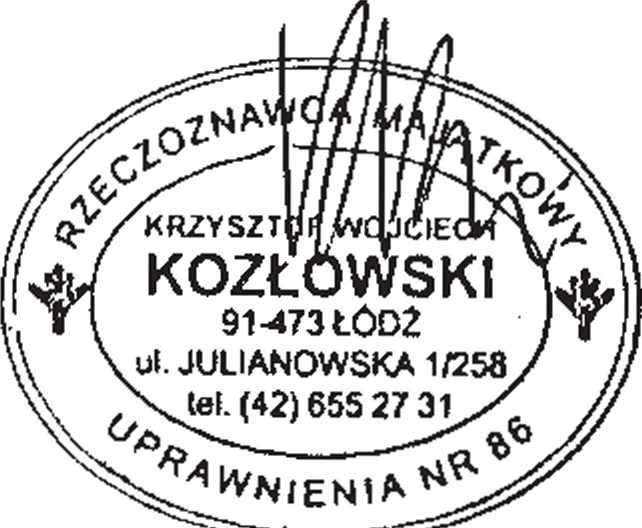 WYCIĄG Z OPERATU SZACUNKOWEGO NIERUCHOMOŚCI OKREŚLENIA WARTOŚCI RYNKOWEJ NIERUCHOMOŚCI * ; i: Księga wieczysta SR1L/00052968/0 1. OPIS NIERUCHOMOŚCI ; «1.1. Położenie: Kopyść, gm.