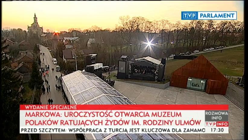 Podsumowanie na całym świecie ukazało się około 120 publikacji dotyczących otwarcia Muzeum liczba publikacji w polskich mediach (radio, prasa, telewizja, internet) przekroczyła 900 wartość