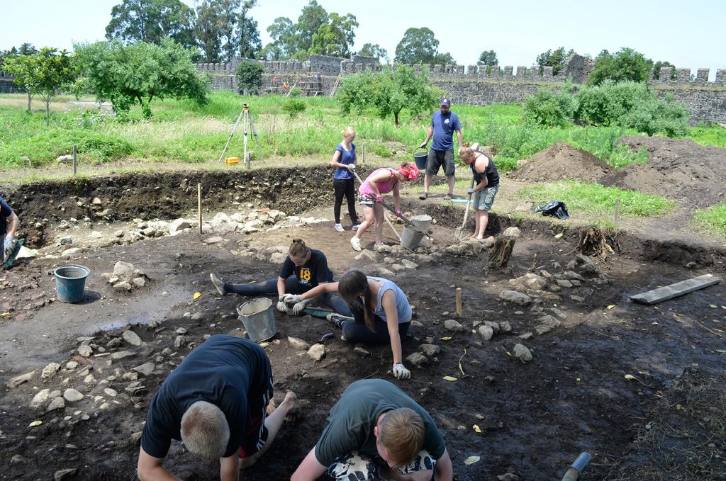 Na wschodnich rubieżach Imperium Romanum... różnych miejscach. Na podstawie wyników badań geofizycznych z 2012 roku wytyczono dwa wykopy: wschodni oraz zachodni.