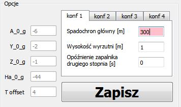 ROZDZIAŁ 3. OPIS DZIAŁANIA Po połączeniu, użytkownik może dokonać zmian w konfiguracji parametrów lub nazwisku i numerze telefonu właściciela.