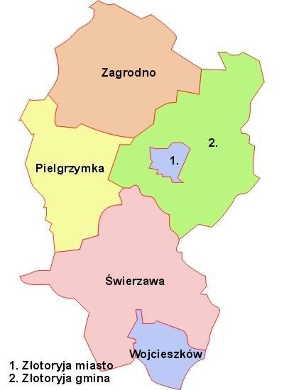 2. PODSTAWOWE DANE DOTYCZĄCE OBSZARU GMINY ZAGRODNO Gmina Zagrodno leży w zachodniej części Pogórza Kaczawskiego. Gmina położona jest w zlewni Kaczawy w dorzeczu rzeki Skora.