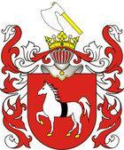 Die adlige polnische Familie Starykoń (Antiquus Caballus, Antiquus Equus, Konie, Stary Koń, Szafraniec, Zaprzaniec).