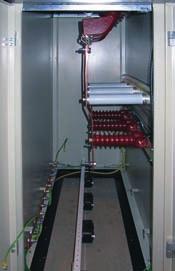 SCHNEDIER ELECTRIC automatyka SZR APZmini prod. ENERGOTEST inne po uzgodnieniu z producentem Wnętrza pól: Blokady: 1.