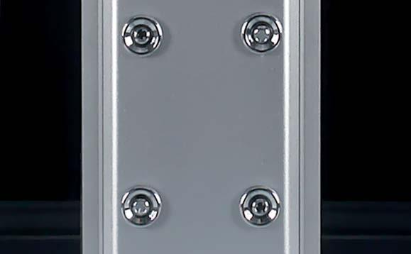 ProfileS: aluminium, SATIN DOOR: DOUBLE WING SLIDING DOOR SHOWER: TOP AND HAND
