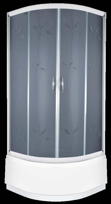 ProfilES: aluminium, chrome ProfilES: aluminium, chrome DOOR: double WING sliding DOOR DOOR: