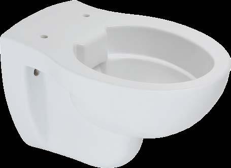 KRONOS 16 Wall-mounted toilet bowl KRONOS 14 wall-mounted wash basin KRONOS 15 Wall-mounted bidet HERO 11 toilet compact with
