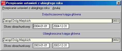 Zmiana hasła będzie obowiązywała od następnego logowanie się do programu.