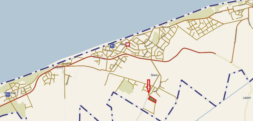 MIESZKANIOWEGO Lokalizacja na mapie miejscowości