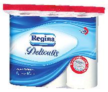 Regina papier toaletowy A 8 Aloe Vera Regina papier toa- 4,61 6,09 5,14 Bambi oliwka