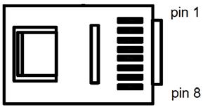 Sygnał fazowy A/B (Pin 1 i Pin 2) jest trybem różniczkowym sygnału danych RS485. 2. VCC i GND dają zasilanie +5V DC, dostarczane przez wewnętrzne źródło zasilania przemiennika. 3. Uwagi 3-1.