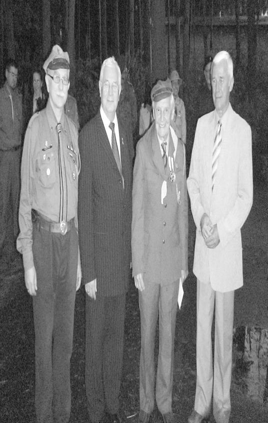 Stanisław Dąbrowski, Grzegorz Jarząbek, Jan Chojnacki i Jan Klejszn. Dh hm. ppłk inż.