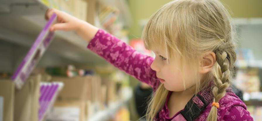 Junior shopper.