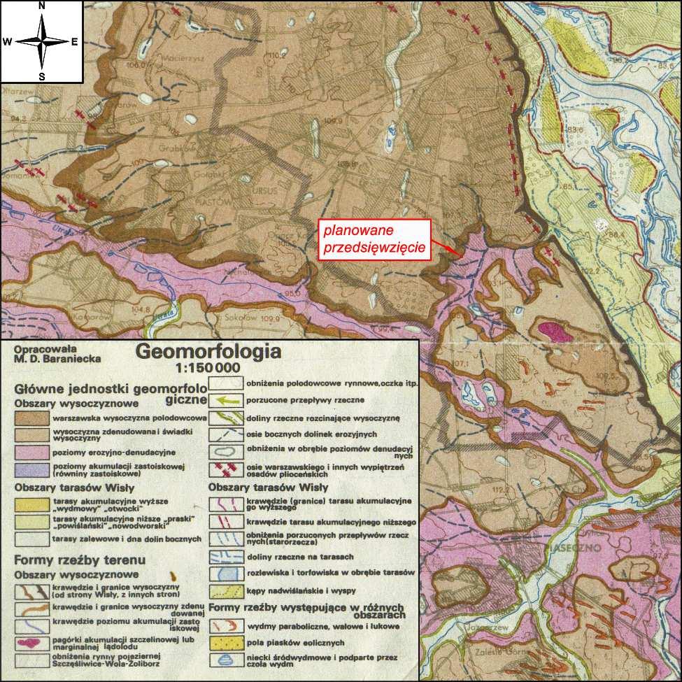 3. Schemat budowy geologicznej i warunków hydrogeologicznych 3.1.