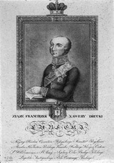 Książę Franciszek Ksawery Drucki-Lubecki (1779 1846) Dedykacja poświęcona J.