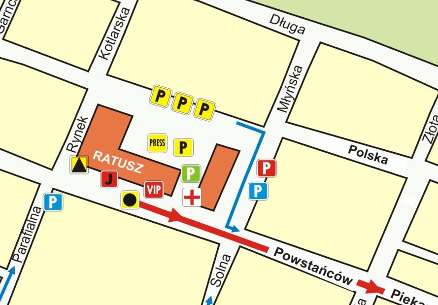 START AREA GŁOGÓW, City center PROFILE