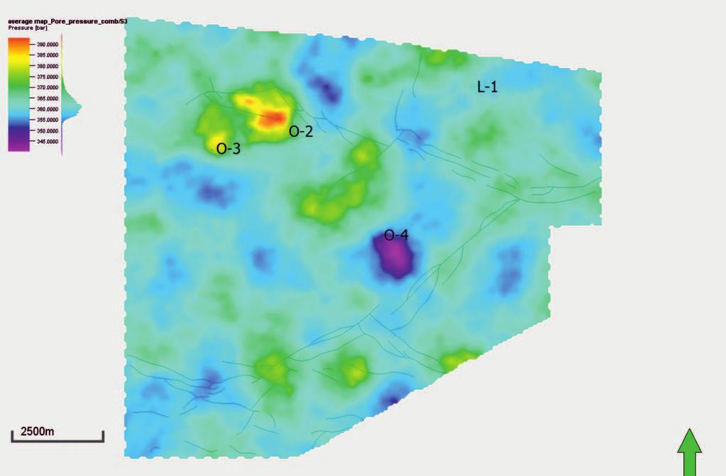 artykuły wynosiły: 13,0 m dla otworu L-1, 10,9 m dla O-2, 14,0 m dla O-3 i 13,5 m dla otworu O-4.