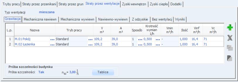 Opis obliczeń sezonowego zapotrzebowania na ciepło na cele ogrzewania i wentylacji Rys 182.