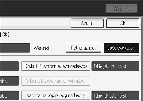 D Sprawdä, czy wybrana zostaâa opcja [Zarejestruj/Zmieñ]. E Wybierz nadawcê do zarejestrowania lub zmiany.