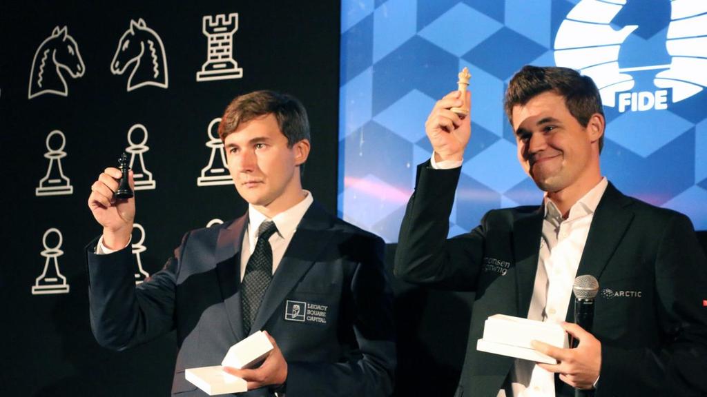 Magnus Carlsen wylosował biały kolor w