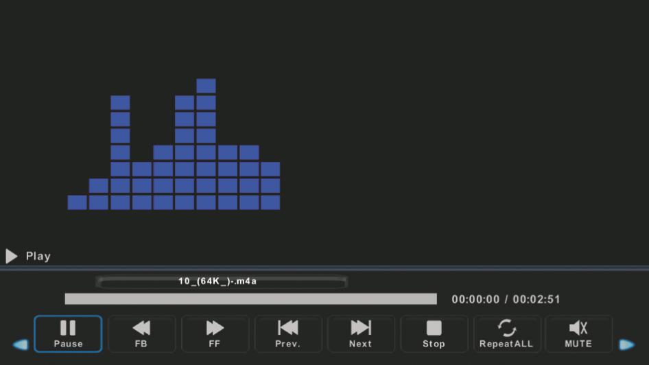 Naciśnij EXIT aby opuścić to podmenu i menu w ogóle.