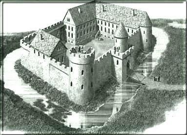 10. Przyjrzyj się ilustracji i wypisz trzy elementy obronne średniowiecznego zamku. (0-3) www.zamkipolskie.com A... B... C... 11. Na poniższe pytanie odpowiedz jednym pełnym zdaniem.