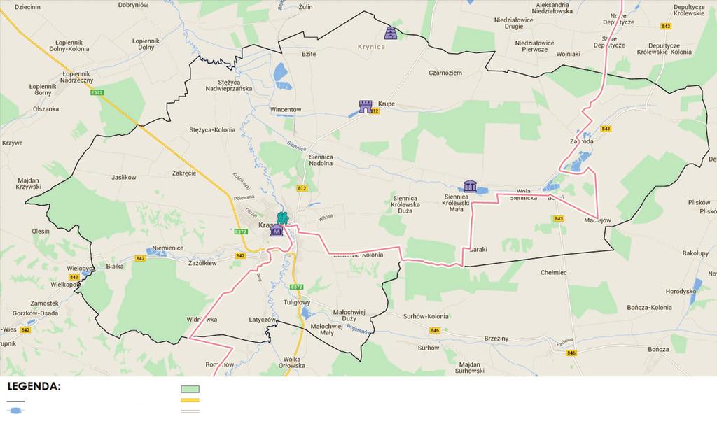 W Strategii rozwoju miejskiego obszaru funkcjonalnego Krasnystaw PLUS na lata 2014 2020 z perspektywą do 2030 roku zdefiniowano 7 projektów kluczowych, tj.