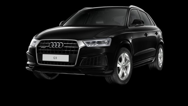 Konfigurator Audi Q3 Cena całkowita * Rata (w Audi Perfect Lease dla przedsiębiorców - rata netto) 210 440 PLN miesięcznie 2 104 PLN Kod Opis Cena Q3 Cena podstawowa 8UGBGY\0 \EA3 Sport 2.