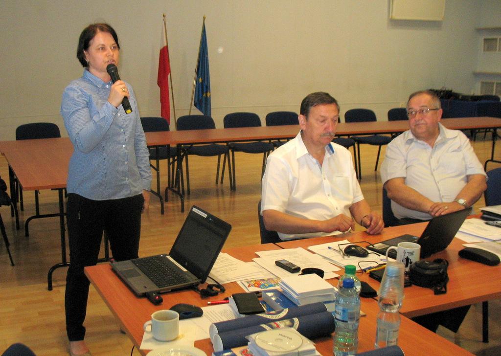 22 W następnej kolejności Monika Kazula i Zdzisław Bartula przedstawili Roczne Sprawozdanie z Organizacji