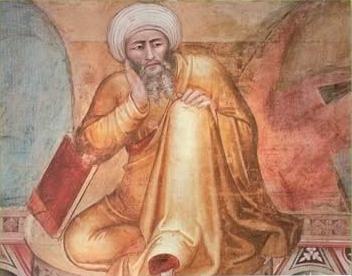 c. d. Ibn Rushd (Awerroes) (1126-1198) komentarze do Arystotelesa obrona Arystotelesa przed zarzutami Awicenny pierwszy opis plam