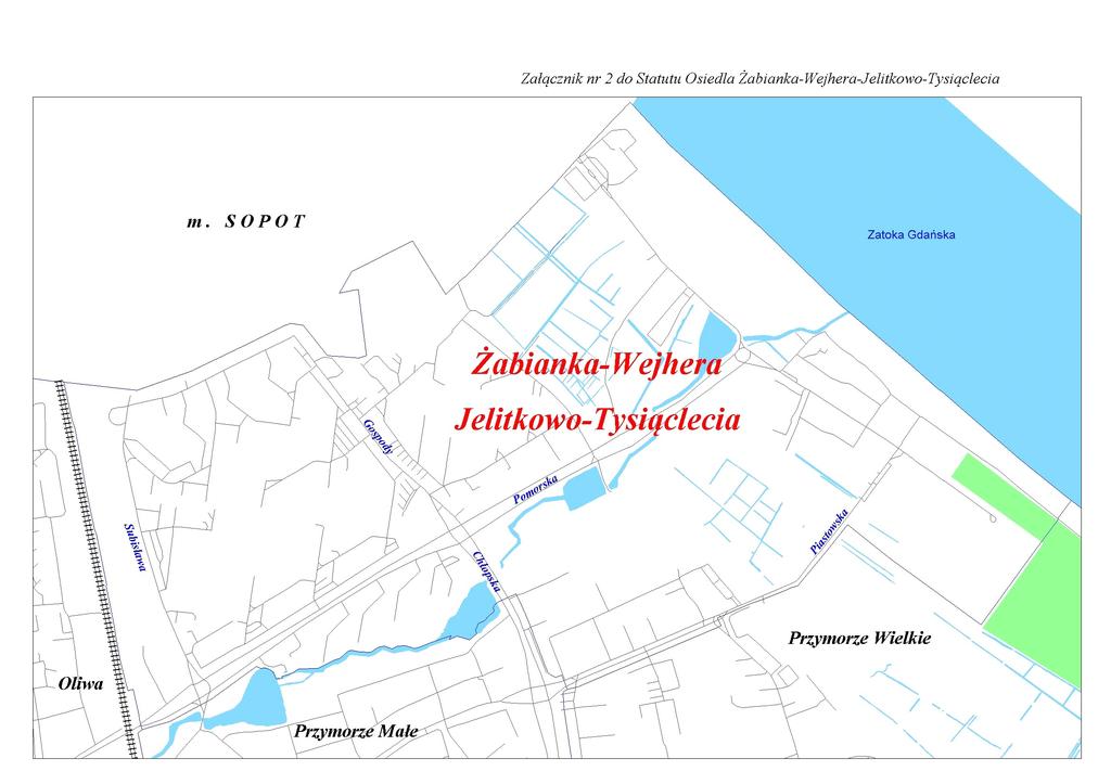 UCHWAŁA NR XLV/1281/10 RADY MIASTA GDAŃSKA z dnia 21 stycznia 2010 r. w sprawie uchwalenia Statutu Osiedla Żabianka-Wejhera-Jelitkowo-Tysiąclecia. Na podstawie art. 35 ust.