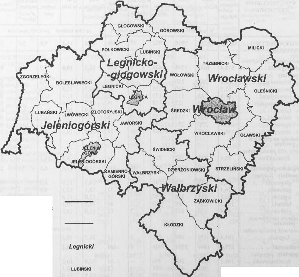 VOIVODSHIP As of 11 2008 Granice podregionów