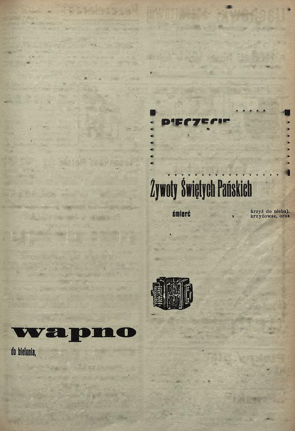 P r z e w i d u j ą c y. W n i e d z i e l ę s ą m o j e i m i e n i n y ; g d y p r z y j d z i e s z, z a p u k a j n o g ą. D l a c z e g o n o g ą?