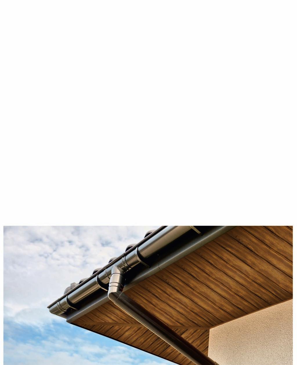 Przy obliczaniu efektywnej powierzchni dachowej należy posłużyć się wzorem: S = (B + 0,5 C) x L L Maksymalne powierzchnie odwadniane przez systemy rynnowe Gamrat w m² efektywnej