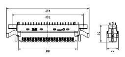 3.1 Z³¹cza dla p³ytek drukowanych PCB Quante TM SID TM -P/SID TM -CP ¹czówka dla p³ytek drukowanych PCB Quante SID-CP Modu³ roz³¹czeniowy SID-CP z uziemieniem 79103-573 00 dla ochrony przepiêciowej