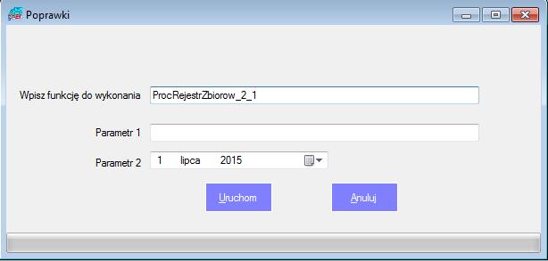 Aktualizacja rejestru zbiorów danych osobowych z wersji 2.0.0. W poprzedniej wersji 2.0.0 wprowadzona została opcja czy dany zbiór ma byd uwzględniony w Rejestrze.