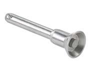 L uick-elease ins 344 ingle acting pins ositive locking ush button to release Hardened and ground for strength and precision Handles - Aluminum tyle BA tyle tyle L Body: Hardened stainless steel