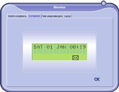 Companion Director Ten interfejs graficzny pozwala na uruchomienie narzędzi i oprogramowania służącego do zarządzania urządzeniem wielofunkcyjnym.